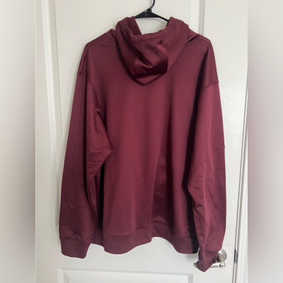 Evoshield Brown XLarge Sweatshirt Pullover Cardigan Native Logo Pockets - Picture 3 of 4